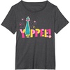 image:imageDreamWorks Trolls Yippee Smidge TShirtDark Heather Grey