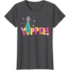 image:imageDreamWorks Trolls Yippee Smidge TShirtDark Heather Grey