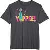 image:imageDreamWorks Trolls Yippee Smidge TShirtDark Heather Grey
