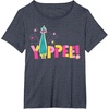 image:imageDreamWorks Trolls Yippee Smidge TShirtHeather Blue
