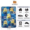 image:imageFranco Kids Bedding Super Soft Micro Raschel Blanket 62 in x 90 in Trolls World TourDespicable Me Minions