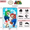 image:imageFranco Kids Bedding Super Soft Micro Raschel Blanket 62 in x 90 in Trolls World TourMario