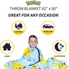 image:imageFranco Kids Bedding Super Soft Micro Raschel Blanket 62 in x 90 in Trolls World TourMulticolour