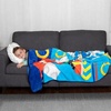 image:imageFranco Kids Bedding Super Soft Micro Raschel Blanket 62 in x 90 in Trolls World TourSonic the Hedgehog