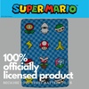 image:imageFranco Kids Bedding Super Soft Micro Raschel Blanket 62 in x 90 in Trolls World TourSuper Mario Checkered