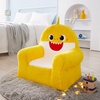 image:imageIdea Nuova Figural Plush Foam Chair for Kids Trolls 13D x 17W x 20H inBaby Shark