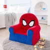 image:imageIdea Nuova Figural Plush Foam Chair for Kids Trolls 13D x 17W x 20H inSpiderman