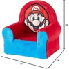 image:imageIdea Nuova Figural Plush Foam Chair for Kids Trolls 13D x 17W x 20H inSuper Mario