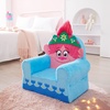 image:imageIdea Nuova Figural Plush Foam Chair for Kids Trolls 13D x 17W x 20H inTrolls