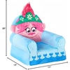 image:imageIdea Nuova Figural Plush Foam Chair for Kids Trolls 13D x 17W x 20H inTrolls