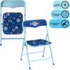 image:imageIdea Nuova Trolls 3 Piece Childrens Activity Square Table and Chair Set Ages 3Avengers  Blue