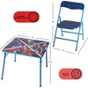 image:imageIdea Nuova Trolls 3 Piece Childrens Activity Square Table and Chair Set Ages 3Avengers