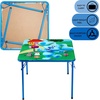 image:imageIdea Nuova Trolls 3 Piece Childrens Activity Square Table and Chair Set Ages 3Blues Clues
