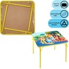 image:imageIdea Nuova Trolls 3 Piece Childrens Activity Square Table and Chair Set Ages 3Bluey