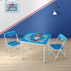 image:imageIdea Nuova Trolls 3 Piece Childrens Activity Square Table and Chair Set Ages 3Cat in the Hat