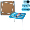 image:imageIdea Nuova Trolls 3 Piece Childrens Activity Square Table and Chair Set Ages 3Cat in the Hat
