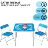 image:imageIdea Nuova Trolls 3 Piece Childrens Activity Square Table and Chair Set Ages 3Cat in the Hat