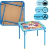 image:imageIdea Nuova Trolls 3 Piece Childrens Activity Square Table and Chair Set Ages 3Cocomelon