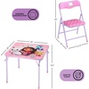 image:imageIdea Nuova Trolls 3 Piece Childrens Activity Square Table and Chair Set Ages 3Gabbys Dollhouse