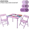 image:imageIdea Nuova Trolls 3 Piece Childrens Activity Square Table and Chair Set Ages 3Jojo Siwa