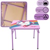 image:imageIdea Nuova Trolls 3 Piece Childrens Activity Square Table and Chair Set Ages 3Jojo Siwa