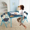 image:imageIdea Nuova Trolls 3 Piece Childrens Activity Square Table and Chair Set Ages 3Jurassic World