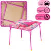 image:imageIdea Nuova Trolls 3 Piece Childrens Activity Square Table and Chair Set Ages 3Multi Color