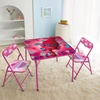 image:imageIdea Nuova Trolls 3 Piece Childrens Activity Square Table and Chair Set Ages 3Multi Color