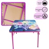 image:imageIdea Nuova Trolls 3 Piece Childrens Activity Square Table and Chair Set Ages 3My Little Pony