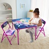 image:imageIdea Nuova Trolls 3 Piece Childrens Activity Square Table and Chair Set Ages 3My Little Pony