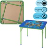 image:imageIdea Nuova Trolls 3 Piece Childrens Activity Square Table and Chair Set Ages 3Ninja Turtles