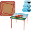 image:imageIdea Nuova Trolls 3 Piece Childrens Activity Square Table and Chair Set Ages 3Peanuts