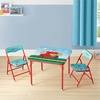 image:imageIdea Nuova Trolls 3 Piece Childrens Activity Square Table and Chair Set Ages 3Peanuts