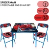 image:imageIdea Nuova Trolls 3 Piece Childrens Activity Square Table and Chair Set Ages 3Spiderman