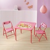 image:imageIdea Nuova Trolls 3 Piece Childrens Activity Square Table and Chair Set Ages 3Strawberry Shortcake