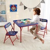 image:imageIdea Nuova Trolls 3 Piece Childrens Activity Square Table and Chair Set Ages 3Super Mario