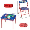 image:imageIdea Nuova Trolls 3 Piece Childrens Activity Square Table and Chair Set Ages 3Super Mario