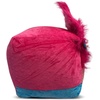 image:imageIdea Nuova Trolls Poppy 3D Bean Bag Square Pouf Ottoman Decorative Seating for Kids 13x 13x13
