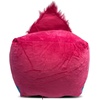 image:imageIdea Nuova Trolls Poppy 3D Bean Bag Square Pouf Ottoman Decorative Seating for Kids 13x 13x13