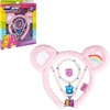 image:imageLUV HER Headbands for Girls  Kids Jewelry for Girls  Dress Up Set All in one Giftable Box  Headband  Play Jewelry Set  4pc Toddler Headband Necklace Dress Up Bracelet Ring Ages 3Yellow Pink