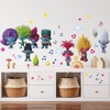 image:imageRoomMates DreamWorks Trolls 3 Band Together with Glitter Wall Decal  RMK5435SCS195in x 342in