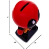 image:imageSilver Buffalo Trolls World Tour Poppy Guitar Large Ceramic Coin BankBlack