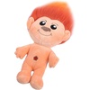 image:imageToys for Dogs  9 Inch Plush Dog Toy with Green Hair and Purple Body  Dog Toy with Squeaker  Plush Fabric Soft Medium Squeaky Dog Toy from TrollsOrangeRed Hair