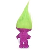 image:imageToys for Dogs  9 Inch Plush Dog Toy with Green Hair and Purple Body  Dog Toy with Squeaker  Plush Fabric Soft Medium Squeaky Dog Toy from TrollsPurple BodyGreen Hair