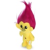 image:imageToys for Dogs  9 Inch Plush Dog Toy with Green Hair and Purple Body  Dog Toy with Squeaker  Plush Fabric Soft Medium Squeaky Dog Toy from TrollsYellow BodyPink Hair