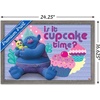 image:imageTrends International DreamWorks Trolls  Cupcakes Wall Poster 14725 x 22375 Silver Framed VersionBarnwood Framed Version