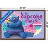 image:imageTrends International DreamWorks Trolls  Cupcakes Wall Poster 14725 x 22375 Silver Framed VersionMahogany Framed Version