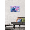 image:imageTrends International DreamWorks Trolls  Cupcakes Wall Poster 14725 x 22375 Silver Framed VersionPremium Poster  Mount Bundle