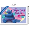 image:imageTrends International DreamWorks Trolls  Cupcakes Wall Poster 14725 x 22375 Silver Framed VersionWhite Framed Version