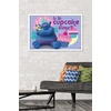 image:imageTrends International DreamWorks Trolls  Cupcakes Wall Poster 14725 x 22375 Silver Framed VersionWhite Framed Version